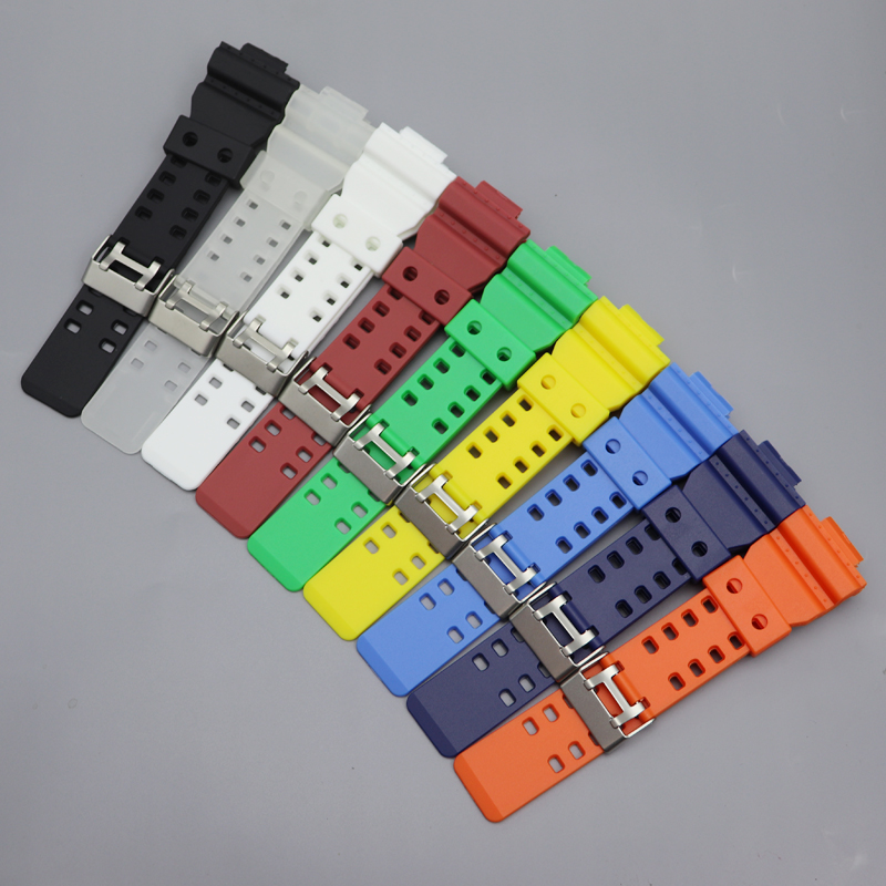 Luxury Watch G Shock - 16mm Silicone Watchband for Casio G-Shock