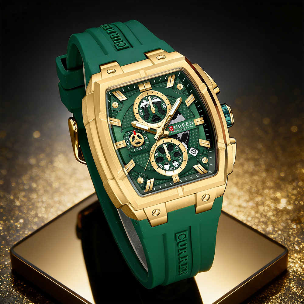 Luxury Watch Strap - CURREN Luxury Vintage Watch for Men