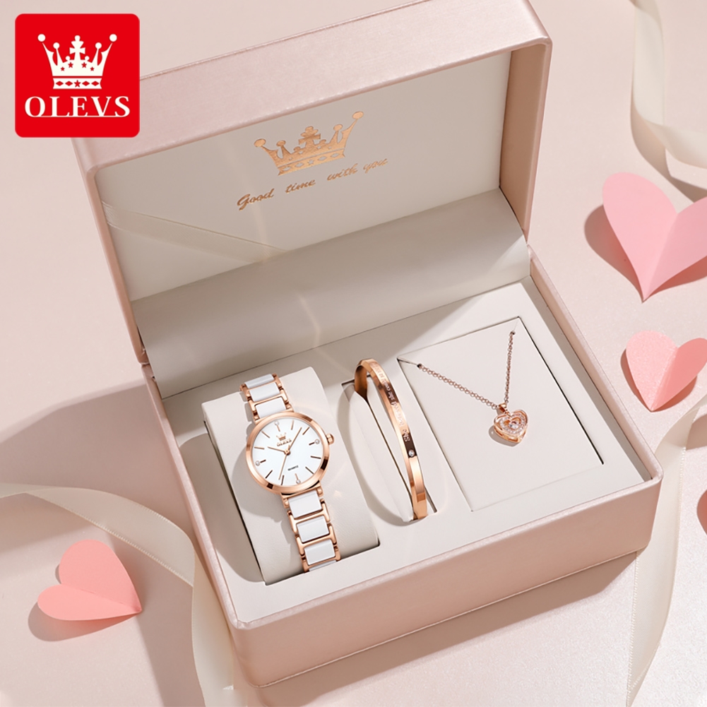 Luxury Watch Strap - OLEVS Women Watch 5877 Luxury Elegant