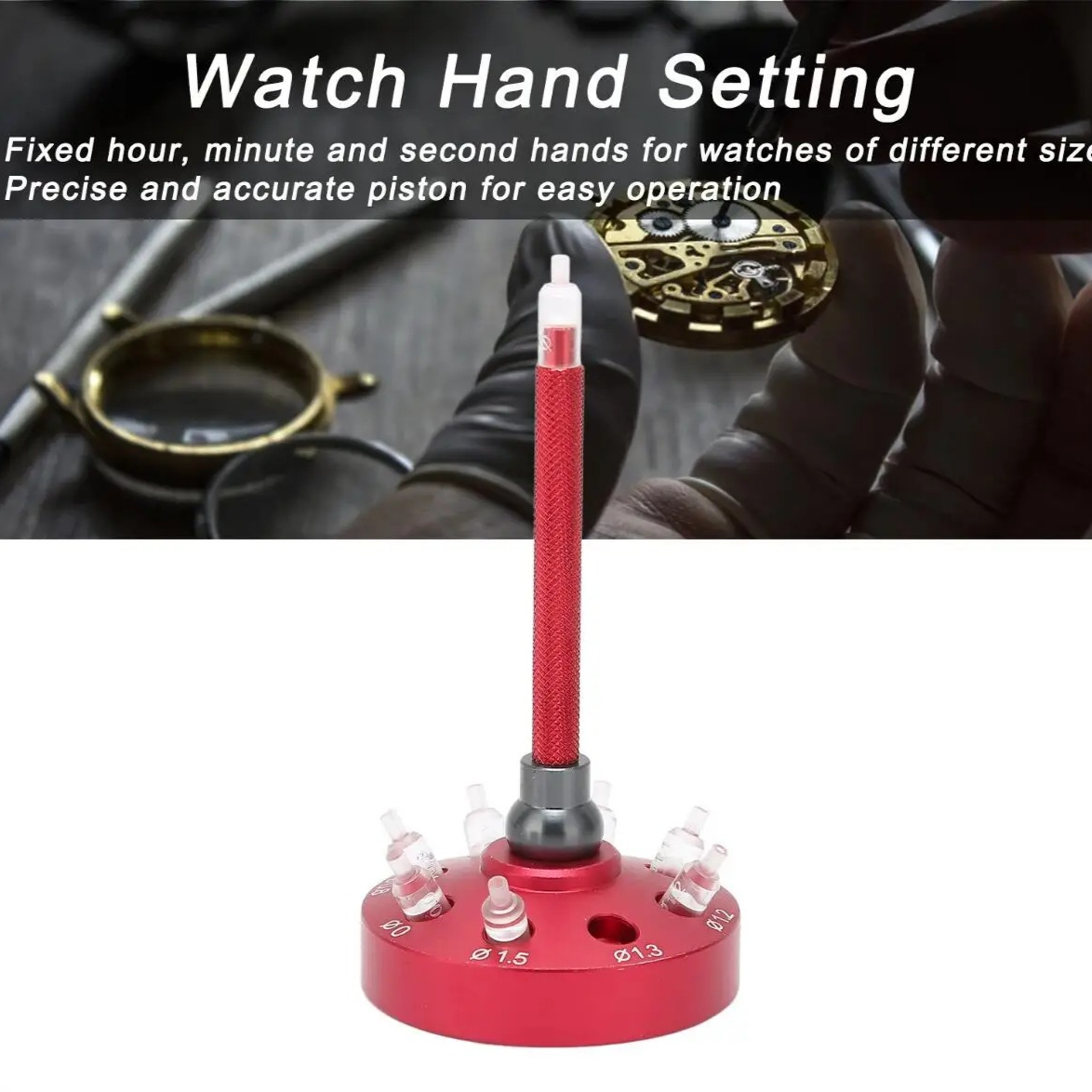 Luxury Watch Cleaning Kit - High Precision Watch Hands Fitting Tool