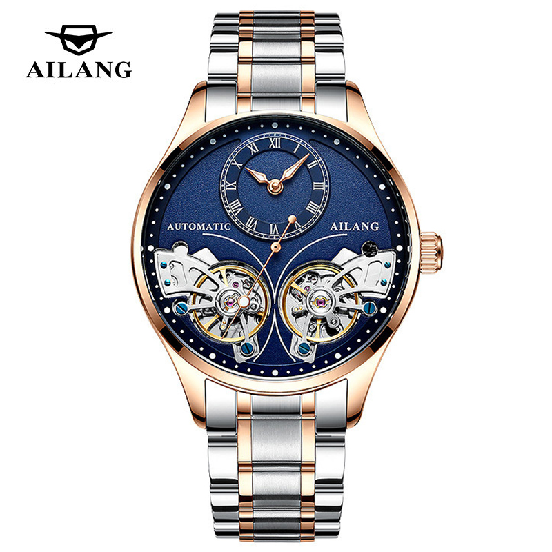 Automatic Pilot Watch - AILANG Brand New Fashion Double Tourbillon