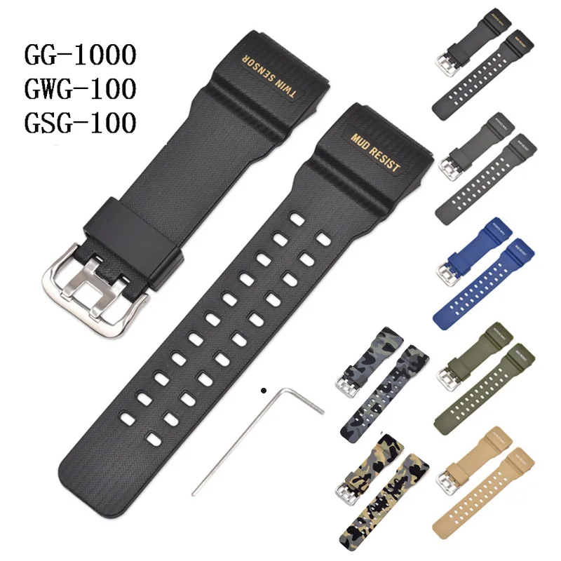 Luxury Watch G Shock - Resin Silicone Strap for Casio G-SHOCK