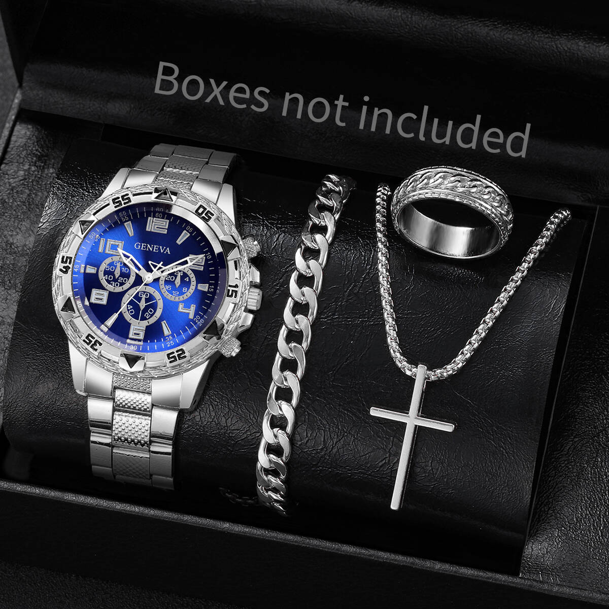 Luxury Watch Storage - 4PCS/Set Fashion Men Business Watches Luxury