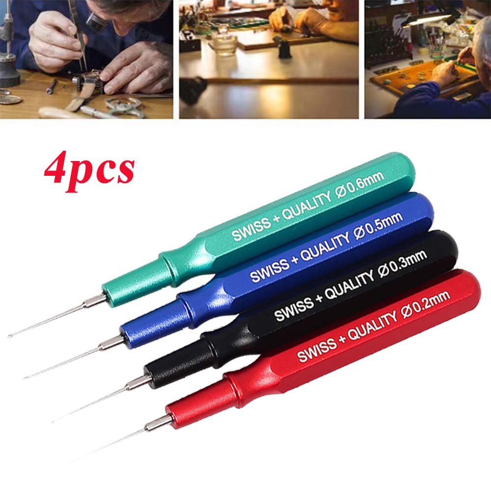 Luxury Watch Cleaning Kit - Watch Lubricant Oiler Metal Oil Pin