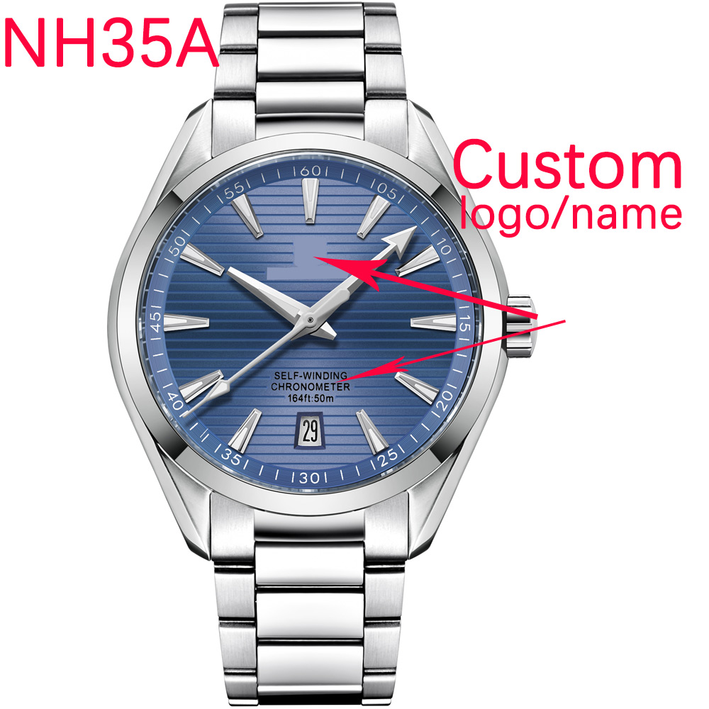 Luxury Watch Strap - Luxury NH35 Movt Custom Logo 41mm