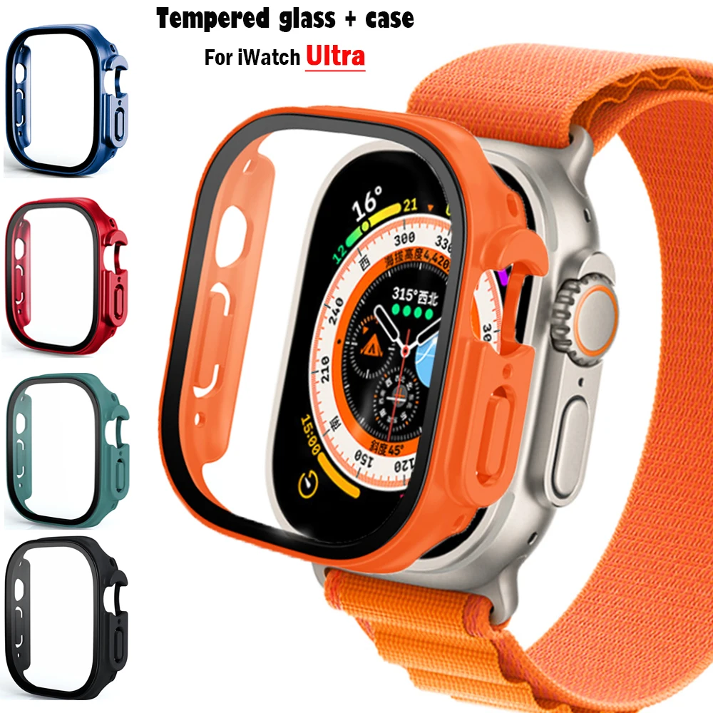 Luxury Watch Storage - Glass+case For Apple Watch Ultra 49mm