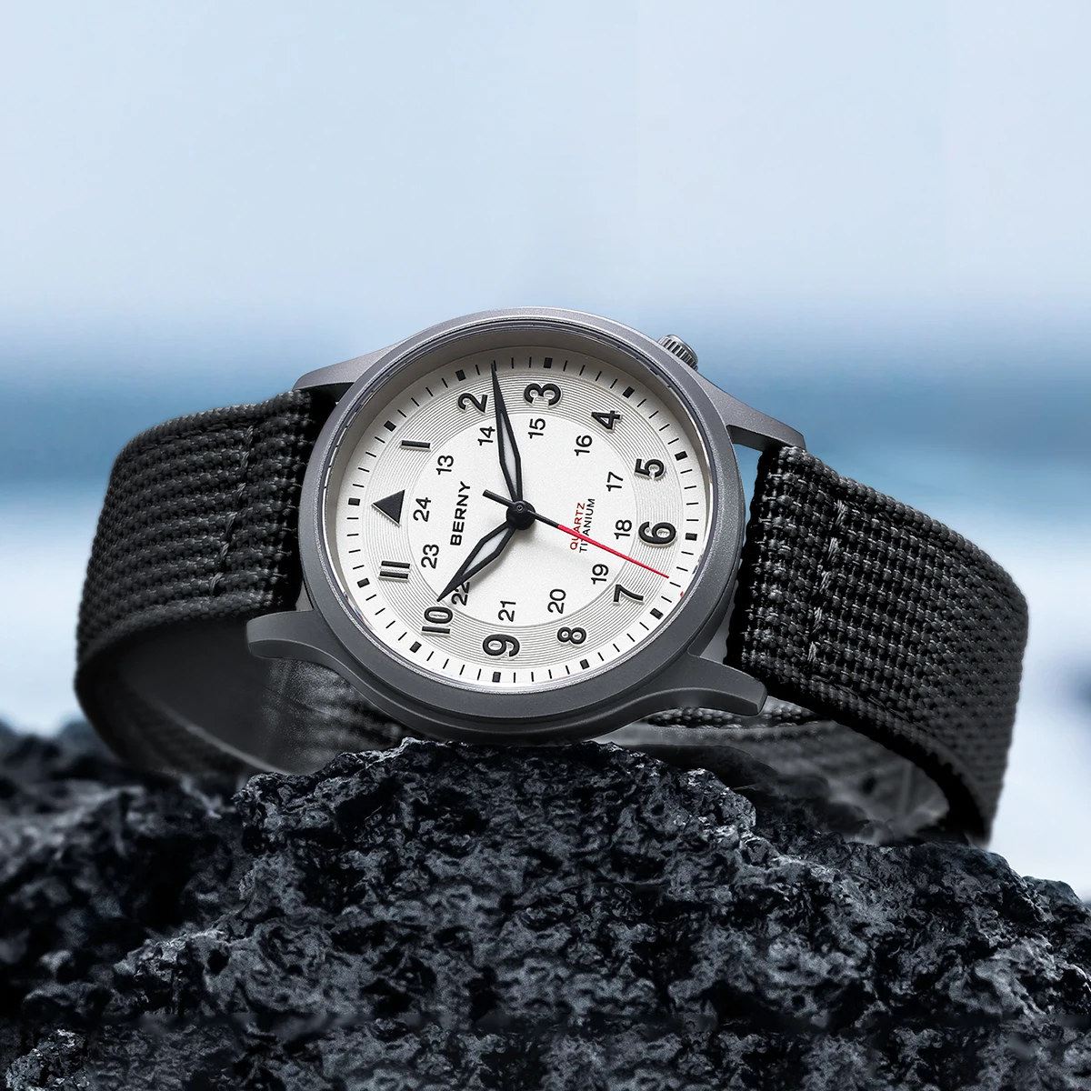 BERNY Titanium Watches for Men - огляд і ціна Field Watch Military