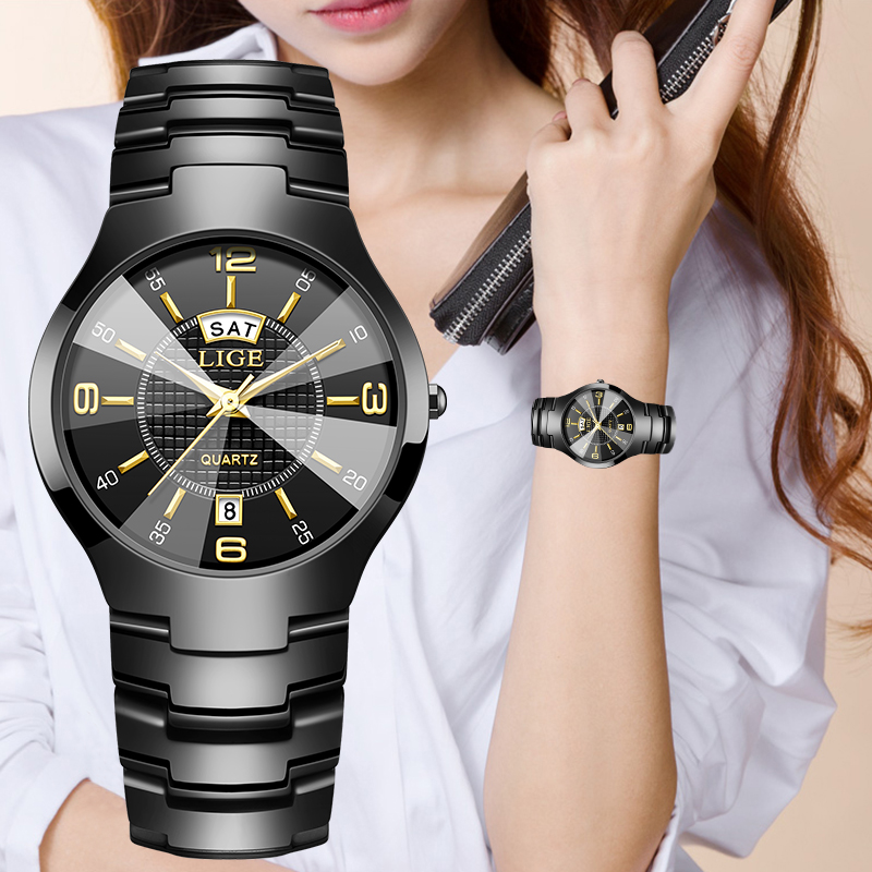 LIGE Fashion Elegant Women's W - огляд і ціна Luxury Watch Strap