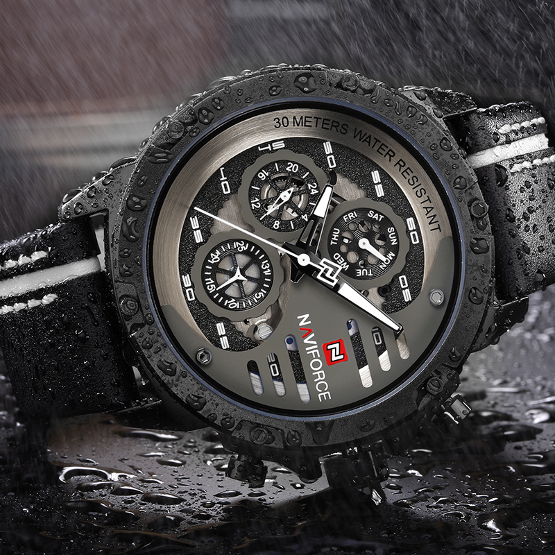 New NAVIFORCE Men's Creative S - огляд і ціна Field Watch Military