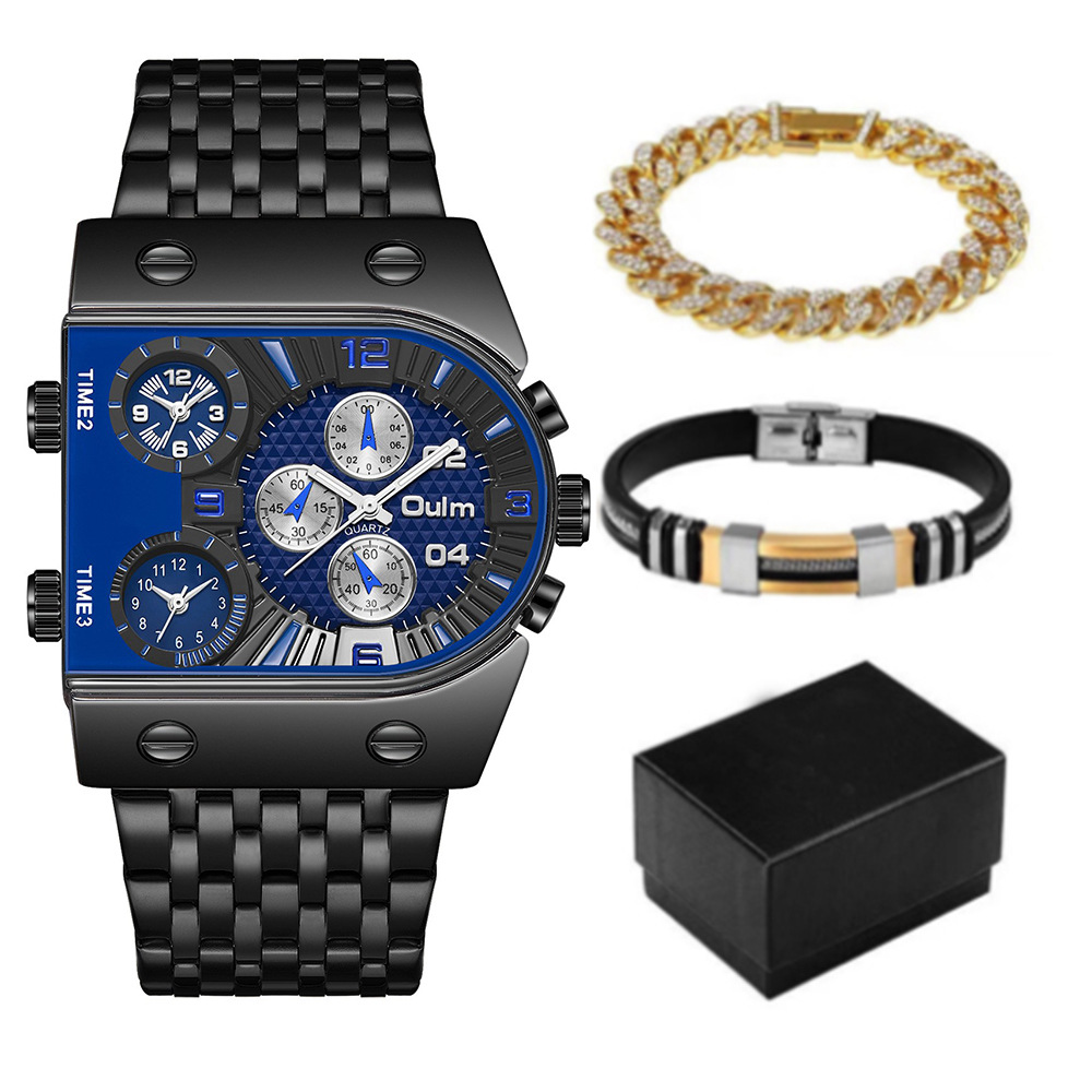 Men's luxury rectangular gold  - огляд і ціна Luxury Watch Face