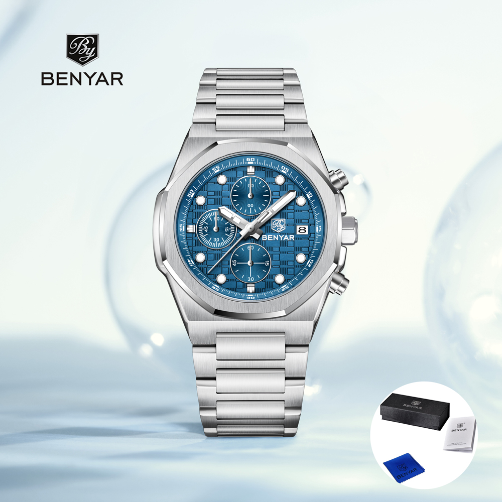 2025 New BENYAR Men's Watches  - огляд і ціна Luxury Watch Design