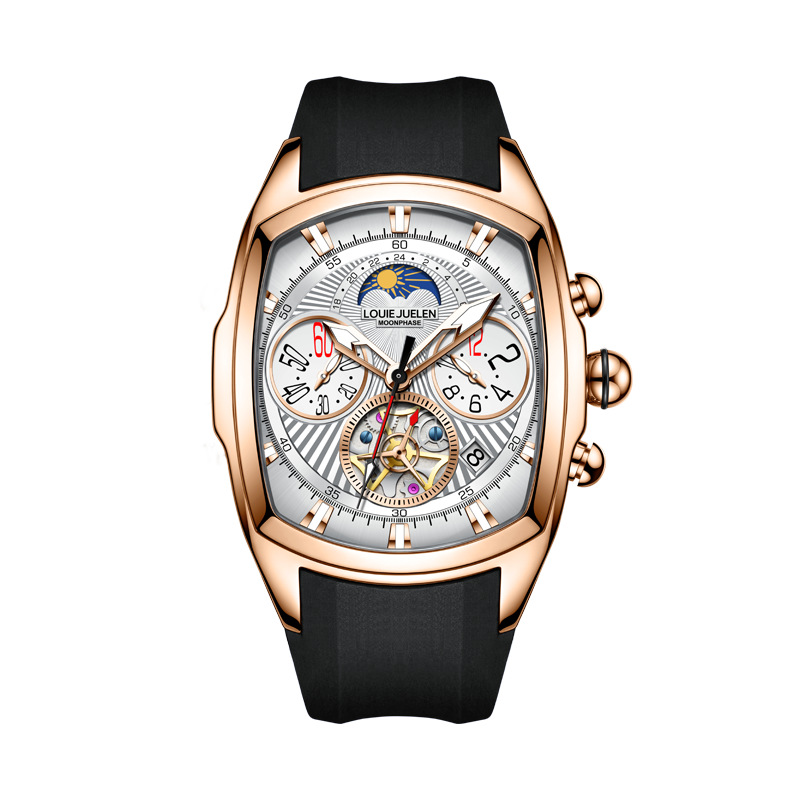 Men's Luxury Quartz Watch with - огляд і ціна Tourbillon Movement Watch