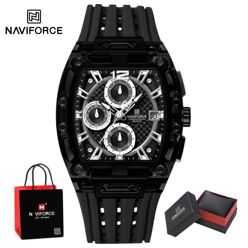 NAVIFORCE Man's Watch 5ATM Wat - огляд і ціна Luxury Watch Strap