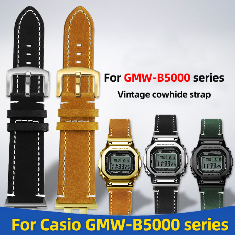 GMW-B5000 Vintage Cowhide stra - огляд і ціна Luxury Watch G Shock