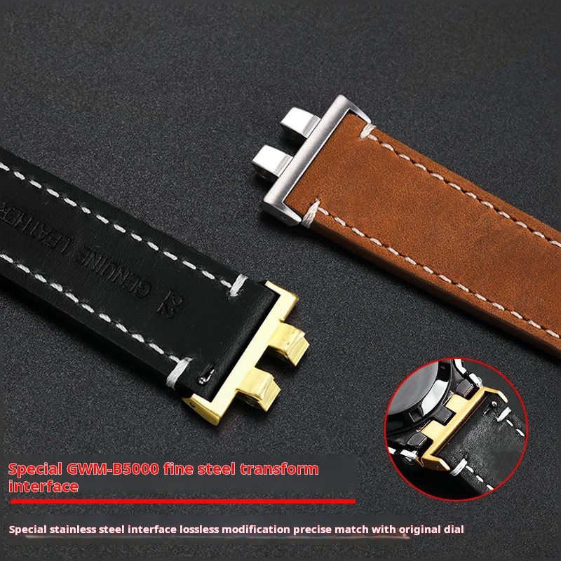 GMW-B5000 Vintage Cowhide stra - огляд і ціна Luxury Watch G Shock