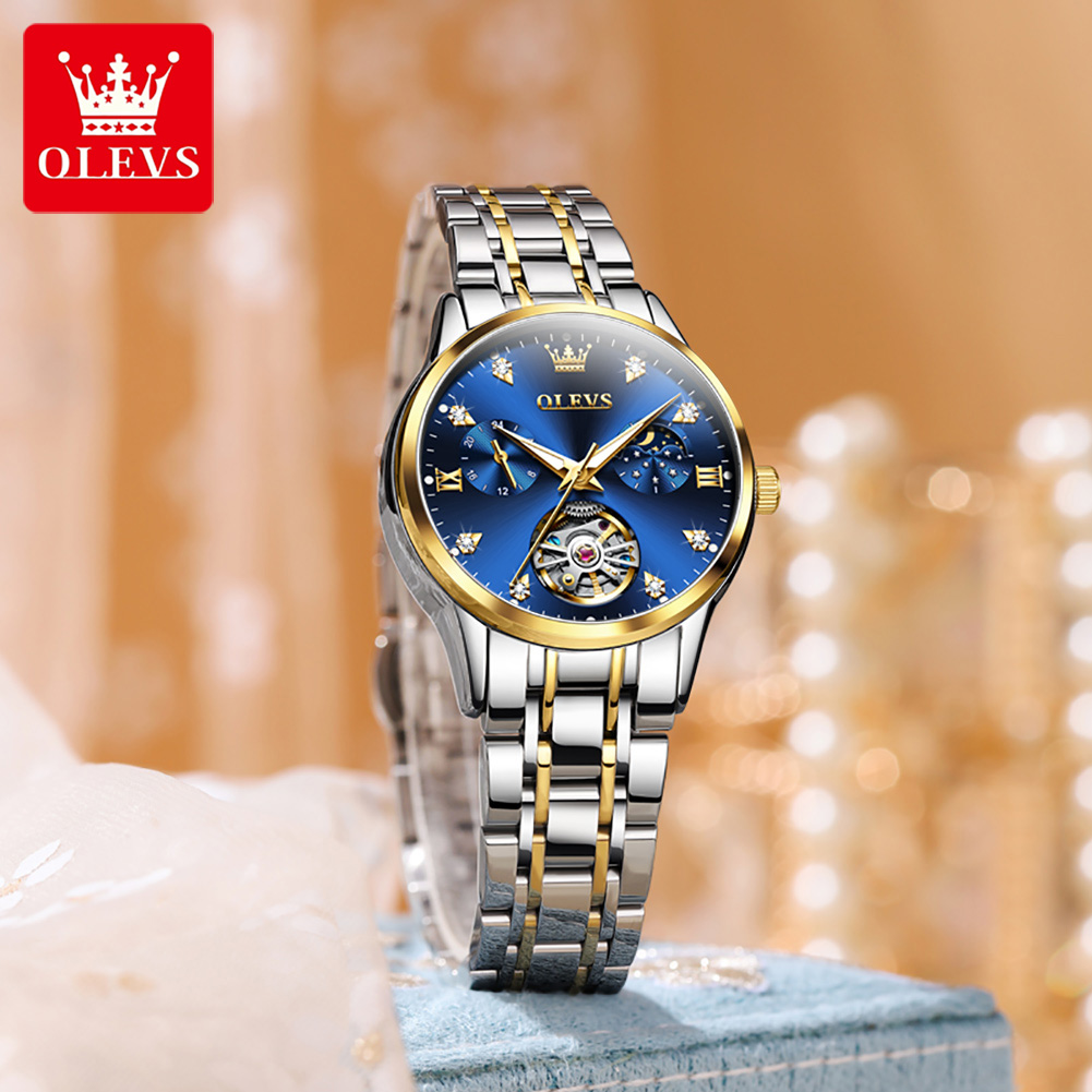 OLEVS Women's Watches Luxury T - огляд і ціна Automatic Pilot Watch