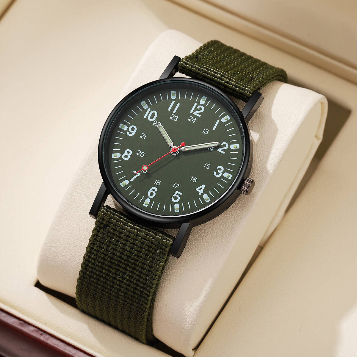 Men Watches Casual Nylon Band  - огляд і ціна Field Watch Military