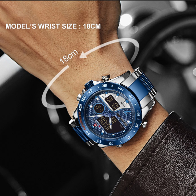 NAVIFORCE Digital Watches for  - огляд і ціна Field Watch Military