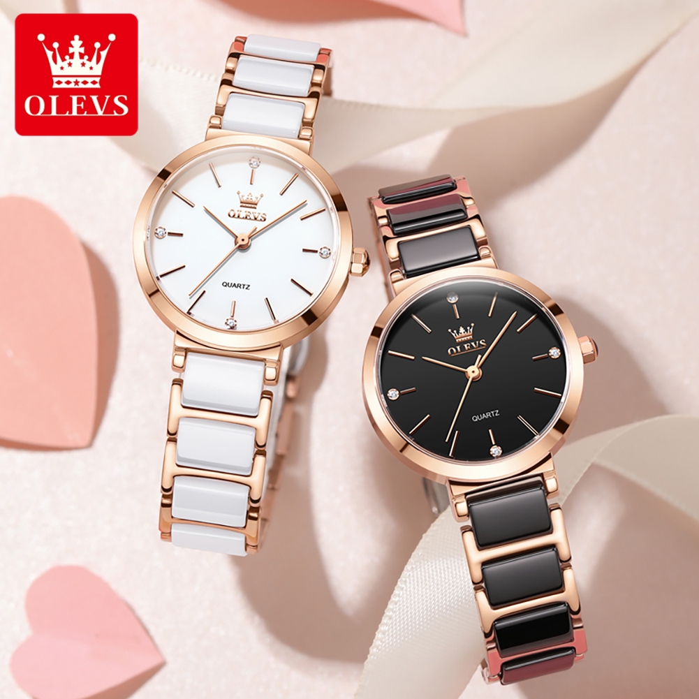OLEVS Women Watch 5877 Luxury  - огляд і ціна Luxury Watch Strap