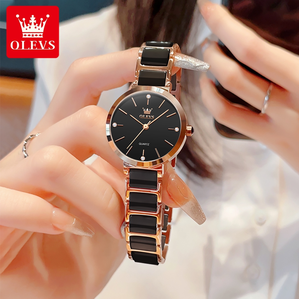 OLEVS Women Watch 5877 Luxury  - огляд і ціна Luxury Watch Strap