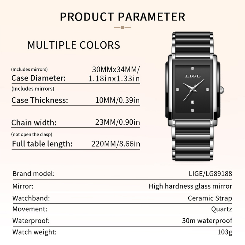LIGE New Luxury Women Watches  - огляд і ціна Luxury Watch Storage