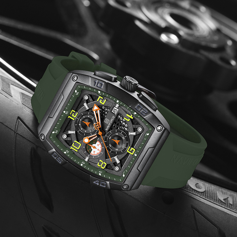 NAVIFORCE Men Quartz Multi-fun - огляд і ціна Field Watch Military