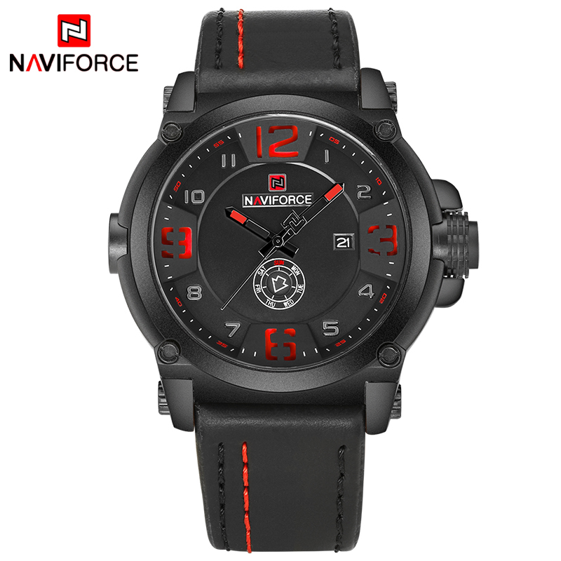 Top Brand Luxury NAVIFORCE Men - огляд і ціна Field Watch Military