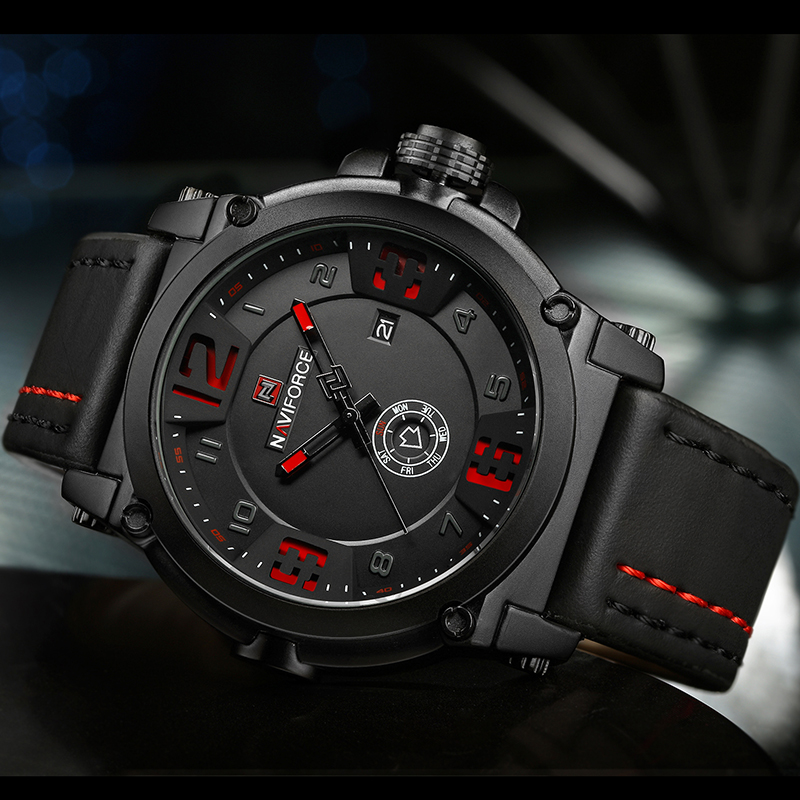 Top Brand Luxury NAVIFORCE Men - огляд і ціна Field Watch Military