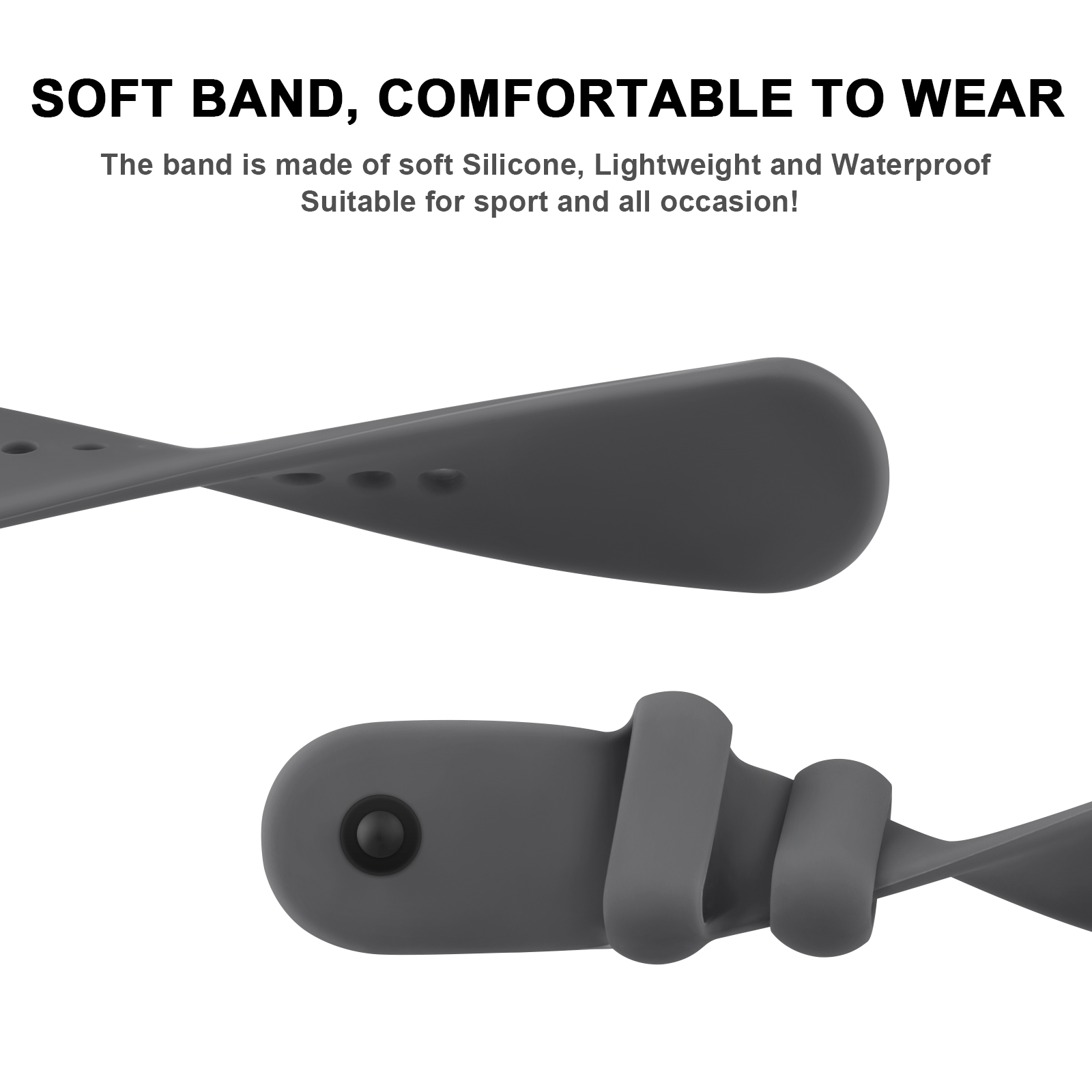 Silicone Strap For Xiaomi Mi S - огляд і ціна Xiaomi Luxury Watch