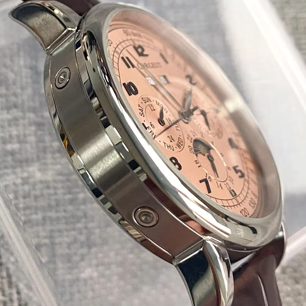 Men ST1655 Movement Moon Phase - огляд і ціна Automatic Pilot Watch
