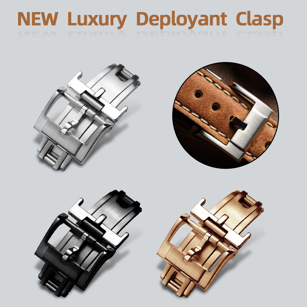 NEW Luxury Deployant Clasp 16m - огляд і ціна Luxury Watch Face