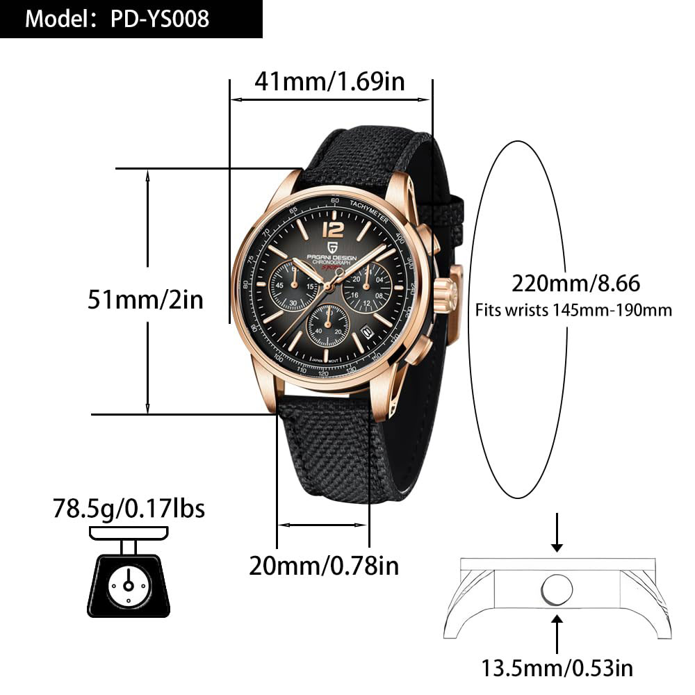 PAGANI DESIGN New Mens Watch 4 - огляд і ціна Luxury Watch Design