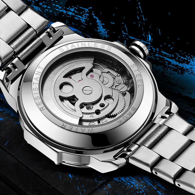 ABORNI 9039 Unique Design Skel - огляд і ціна Automatic Pilot Watch