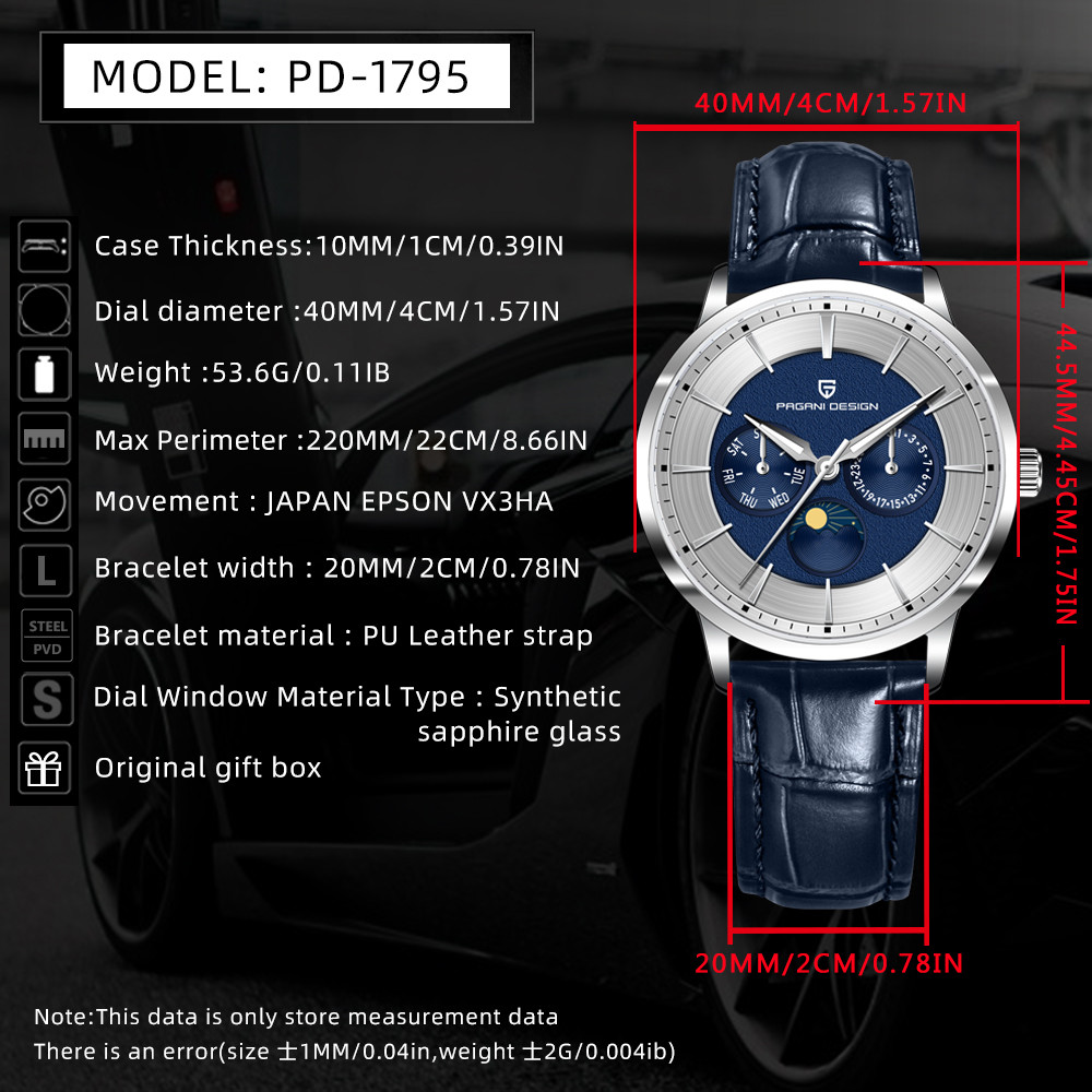 Paganidesign Luxury Quartz Sta - огляд і ціна Luxury Watch Brand Tier