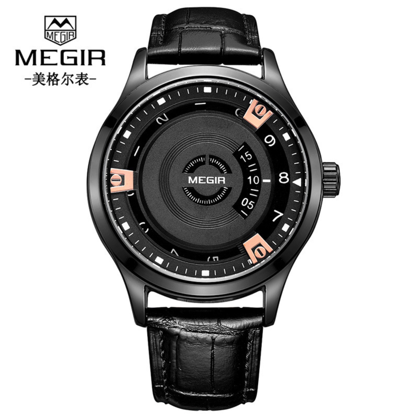 MEGIR Men Watches Luxury Leath - огляд і ціна Luxury Watch Strap