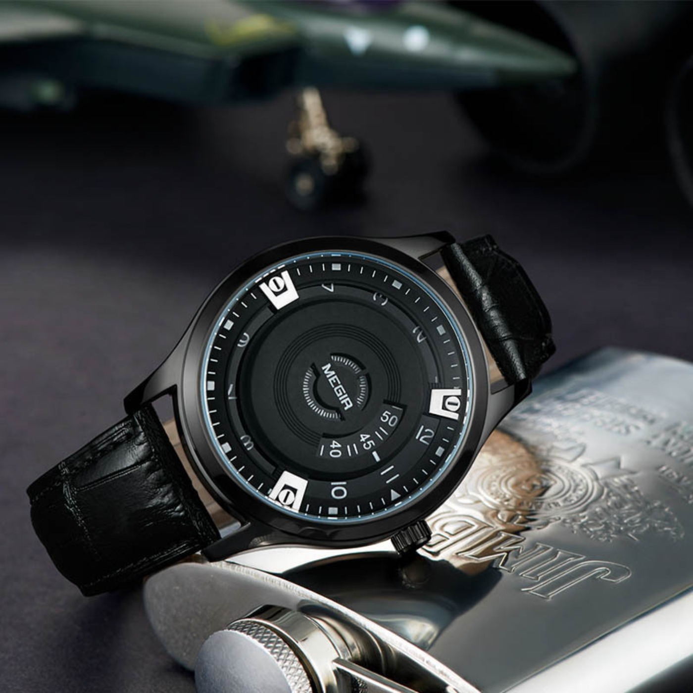 MEGIR Men Watches Luxury Leath - огляд і ціна Luxury Watch Strap