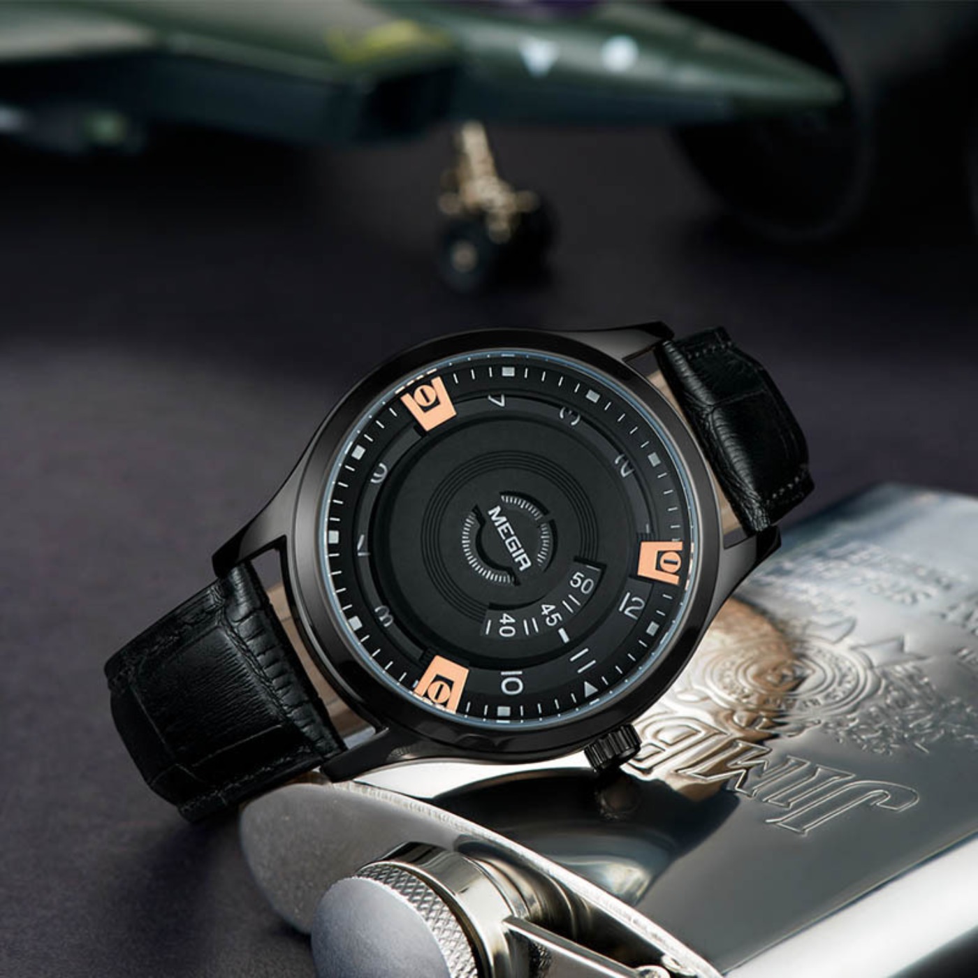 MEGIR Men Watches Luxury Leath - огляд і ціна Luxury Watch Strap