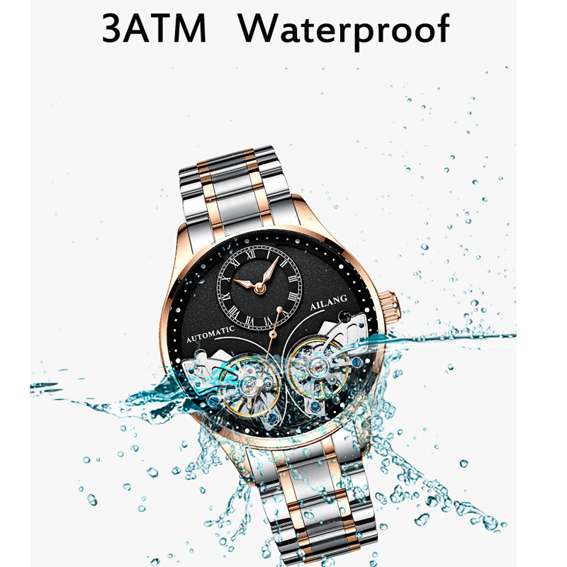 AILANG Brand New Fashion Doubl - огляд і ціна Automatic Pilot Watch