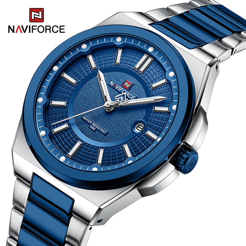 NAVIFORCE Men Quartz Watch Bus - огляд і ціна Field Watch Military