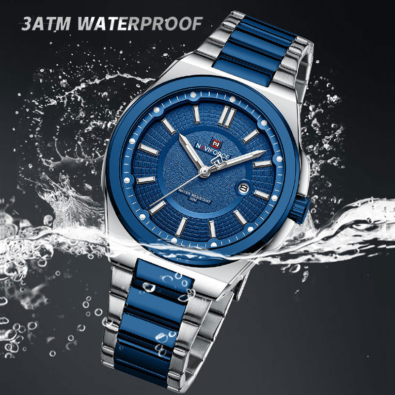 NAVIFORCE Men Quartz Watch Bus - огляд і ціна Field Watch Military