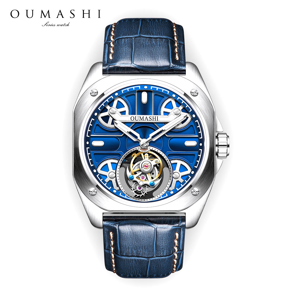 41mm Luxury men's watch Tourbi - огляд і ціна Tourbillon Movement Watch