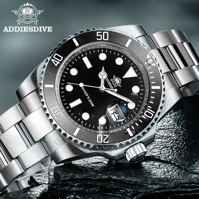 ADDIESDIVE Luxury Stainless St - огляд і ціна Luxury Watch Drawing