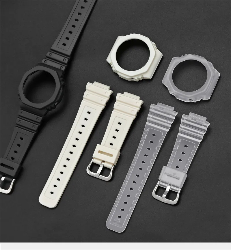Rubber Watch Strap Case Bezel  - огляд і ціна Luxury Watch G Shock