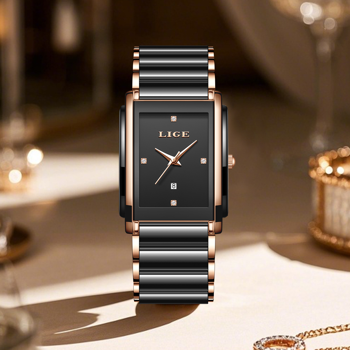LIGE Fashion Elegant Women's W - огляд і ціна Luxury Watch Storage