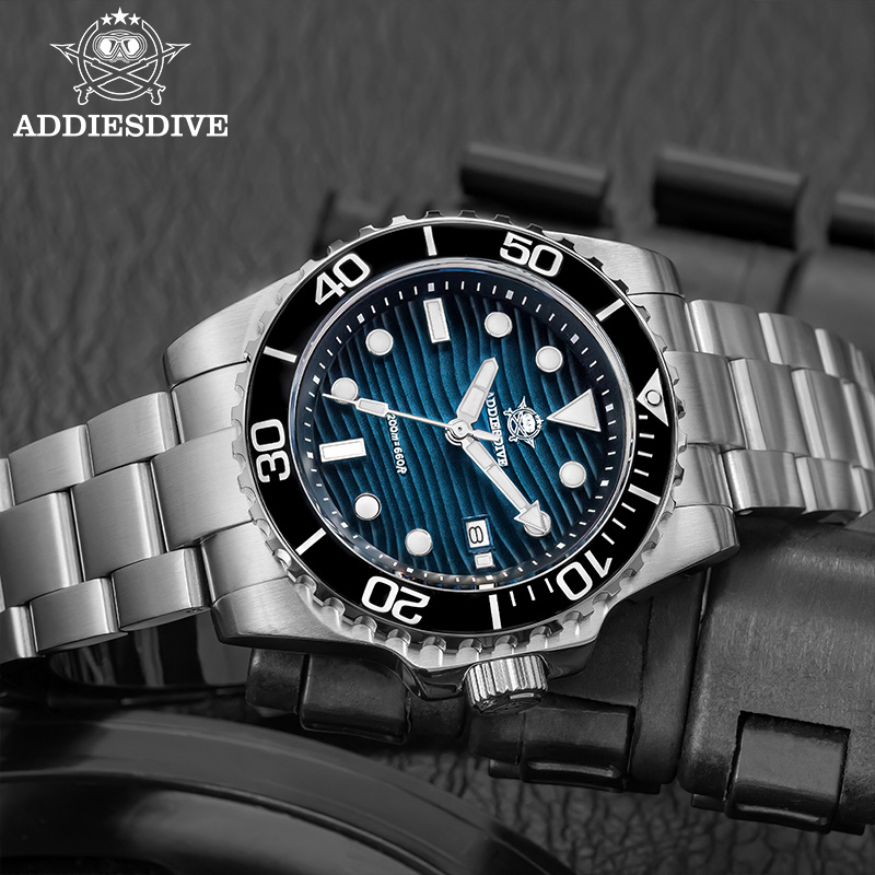 ADDIESDIVE Men's 2115 Quartz W - огляд і ціна Luxury Watch Strap